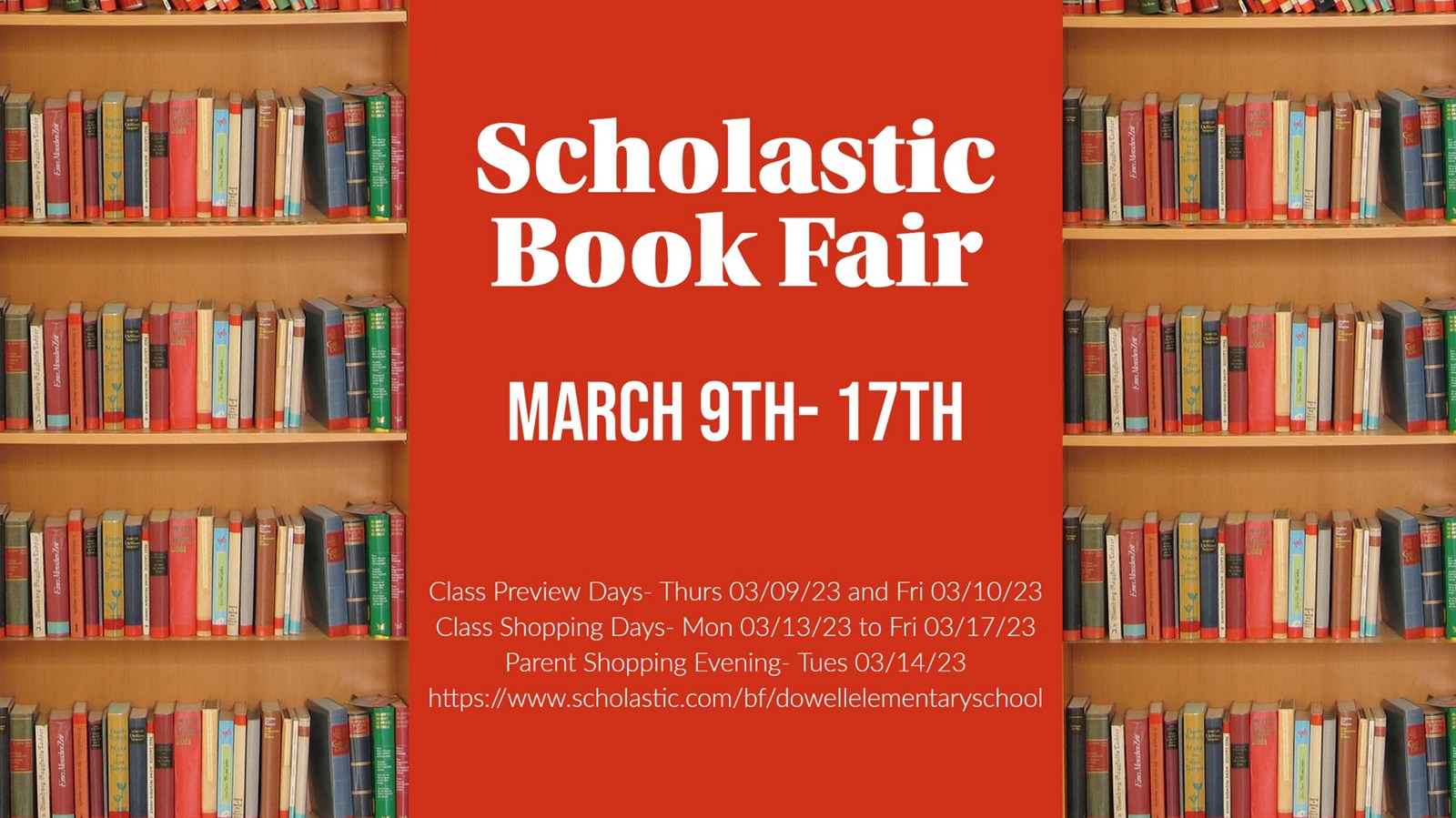 Spring Book Fair